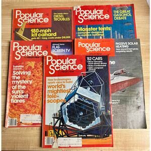 Popular Science Magazine Bundle of 5.